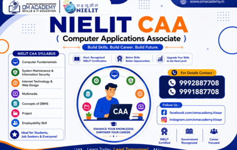 NIELIT Computer Applications Associate (CAA)